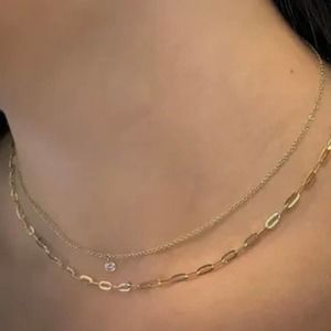 Lauren B Floating Diamond Pendant